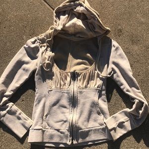 Vintage Free People Zip Hoodie